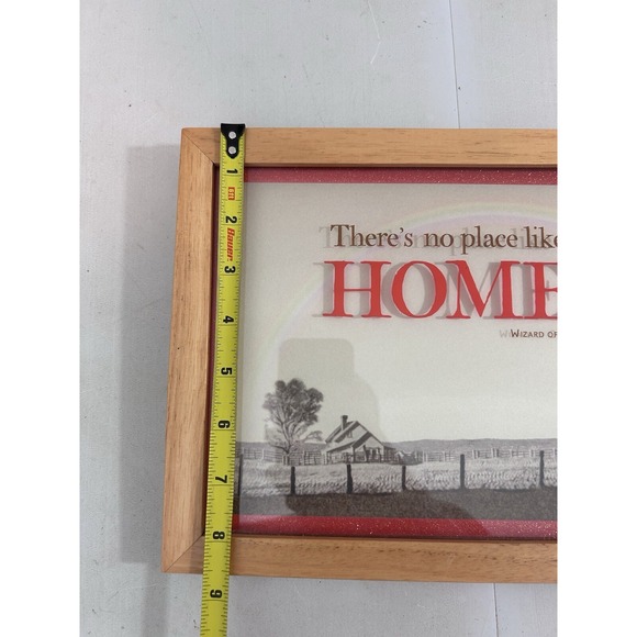 Hallmark Wizard Of Oz There's No Place Like Home Standing Framed Photo Art 11'x9 - Picture 6 of 11